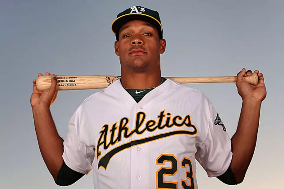 Oakland A&#8217;s Outfielder Michael Taylor Somehow Got Injured Throwing Out Gum