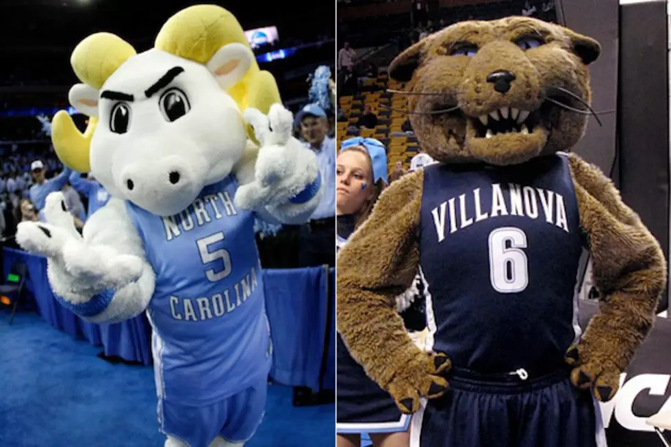 &#8216;Rameses&#8217; of UNC vs. &#8216;Will D. Cat&#8217; of Villanova &#8212; March Mascot Madness