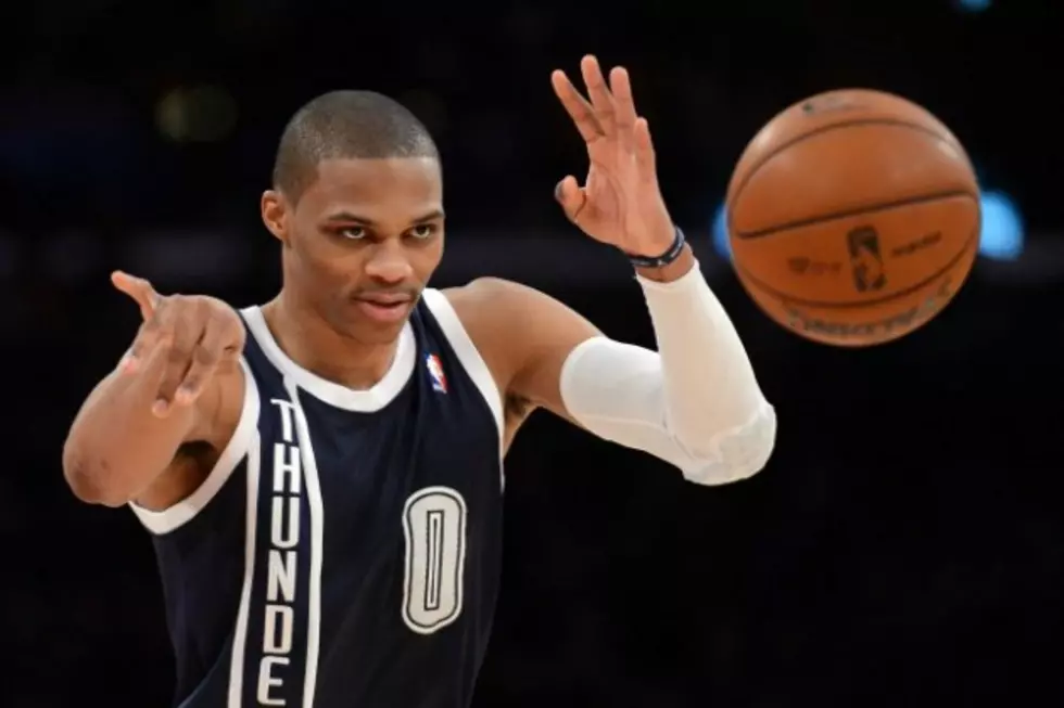 Cringe At Russell Westbrook’s Bizarre Airball Fail