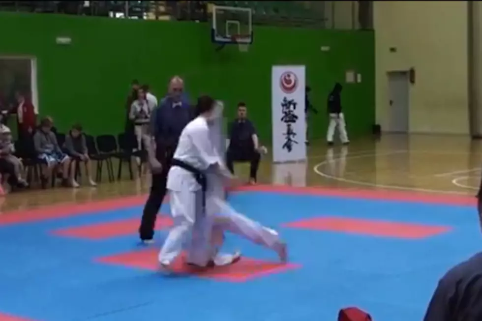 Watch Young Girl Unleash Ferocious Karate Kick Opponent Didn’t See Coming