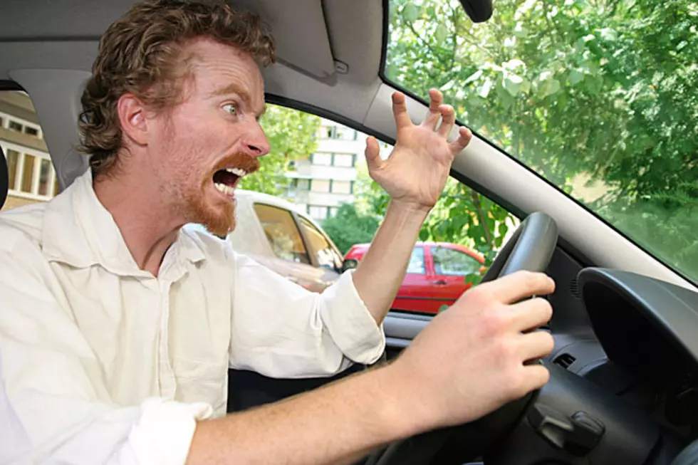Angry Driver Is Quickly Put in His Place by a Very, Very, Very Large Motorist