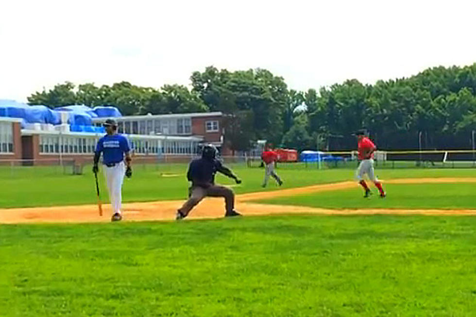 Umpire’s Dramatic Strike Three Call Is the Greatest Thing in the History of Great Things