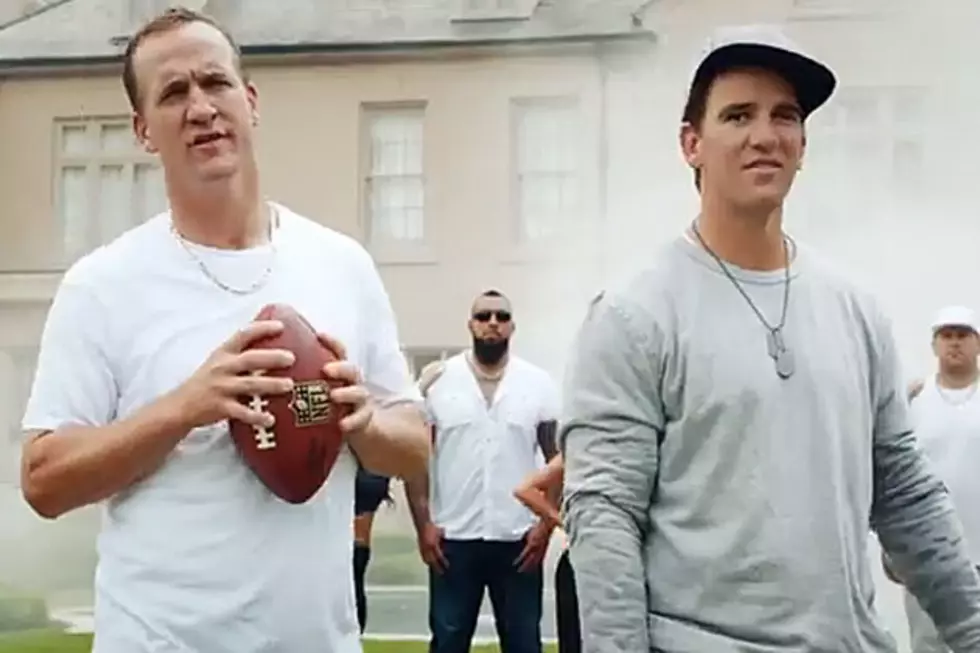 Eli and Peyton Manning Rap (Again!) In Fantastic New Ad