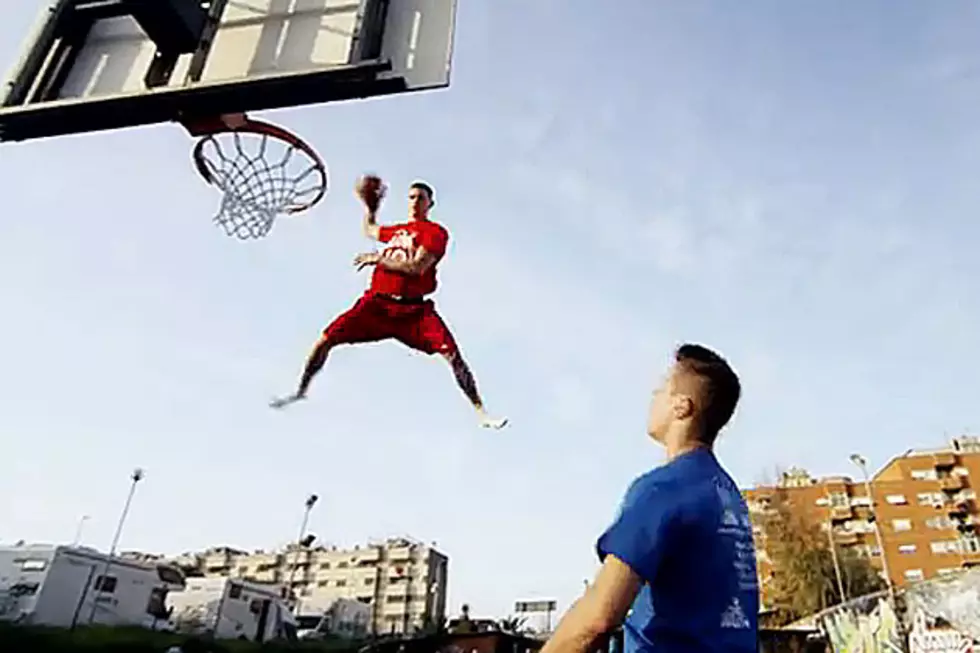 High-Flying Acrobatic Dunks Will Leave You Breathless