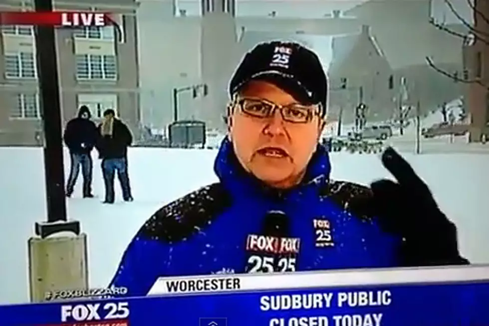 Whoops! Drug Deal Goes Down During Live Coverage of Snowstorm