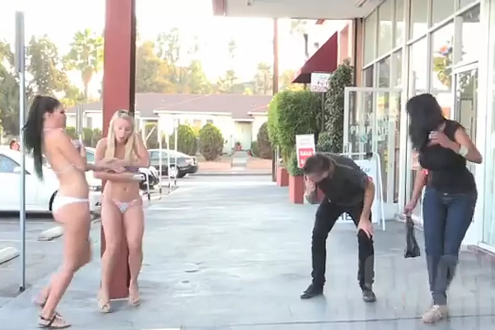 Guy Sneezes Women’s Dresses Off in Epic Sexy Prank