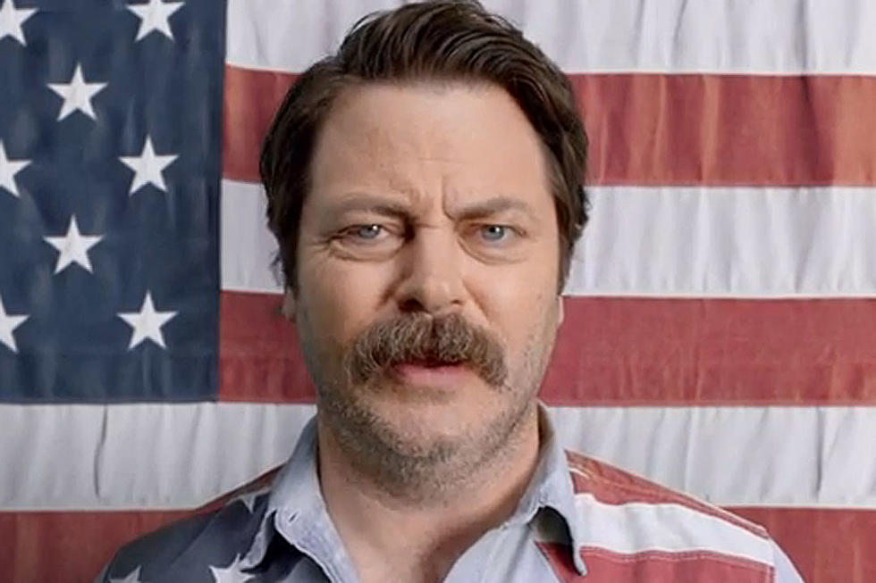 Nick Offerman Awesomely Explains Why NASCAR Is the Bomb