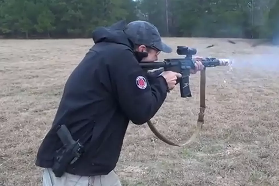 Famished Marksman Cooks Bacon by Shooting Rifle