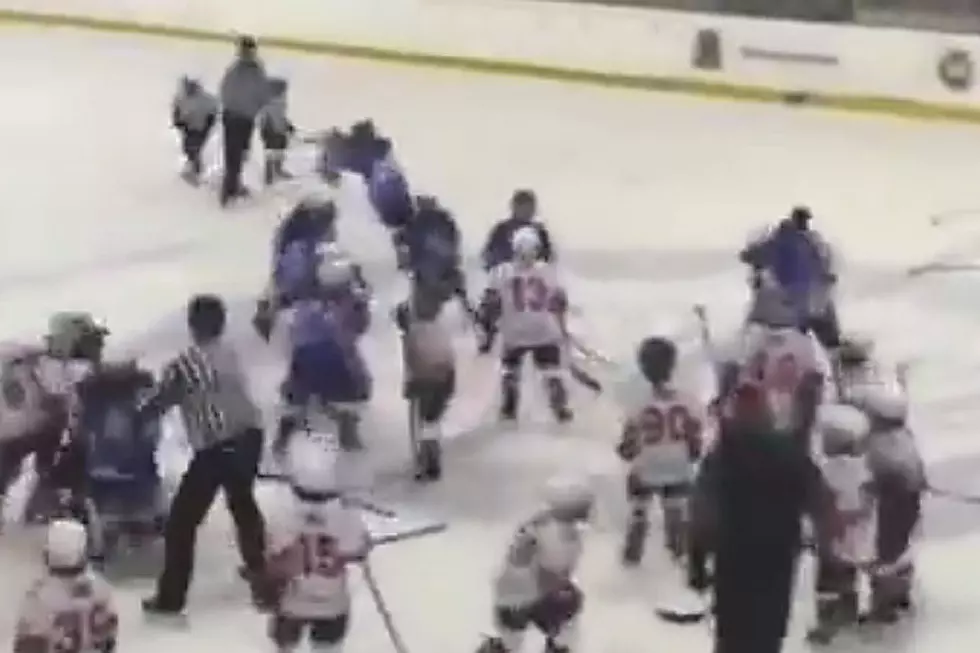 8-Year-Old Hockey Brawl