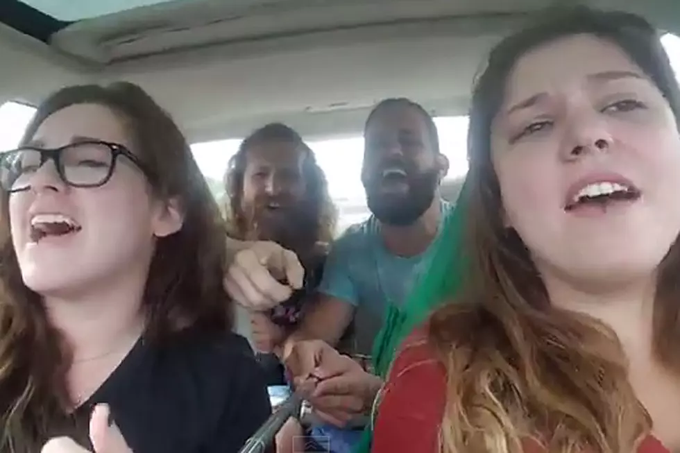Hipsters’ Selfie Stick Sing-Along Ends in Near Calamity