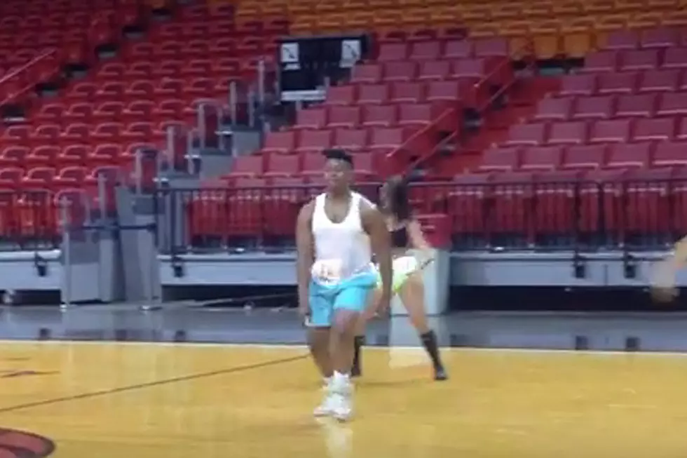 Man With Serious Soul Dazzles at Miami Heat Dancer Audition