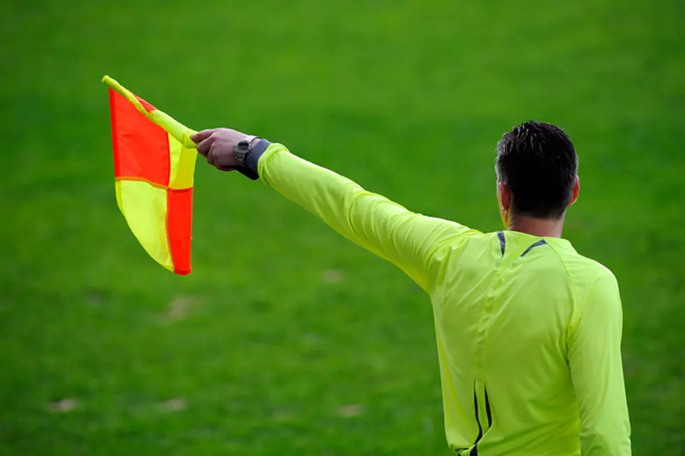 Clearly Unstable Soccer Referee Pulls Gun During Match