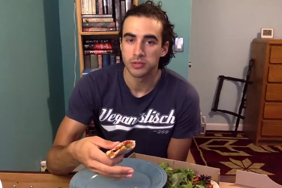 Vegan Goes Off the Rails Bonkers When He Learns His Pizza Has Real Cheese