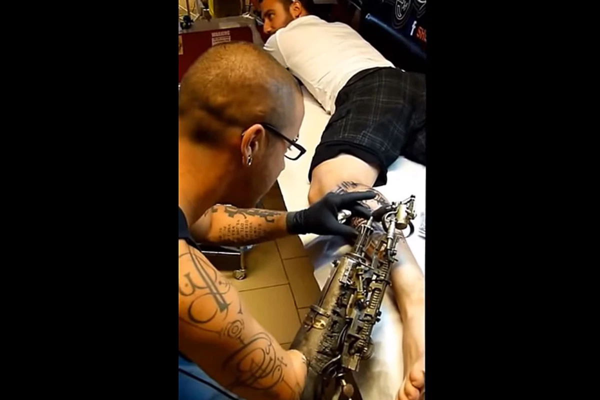 See the World's First Tattooing Prosthetic Arm