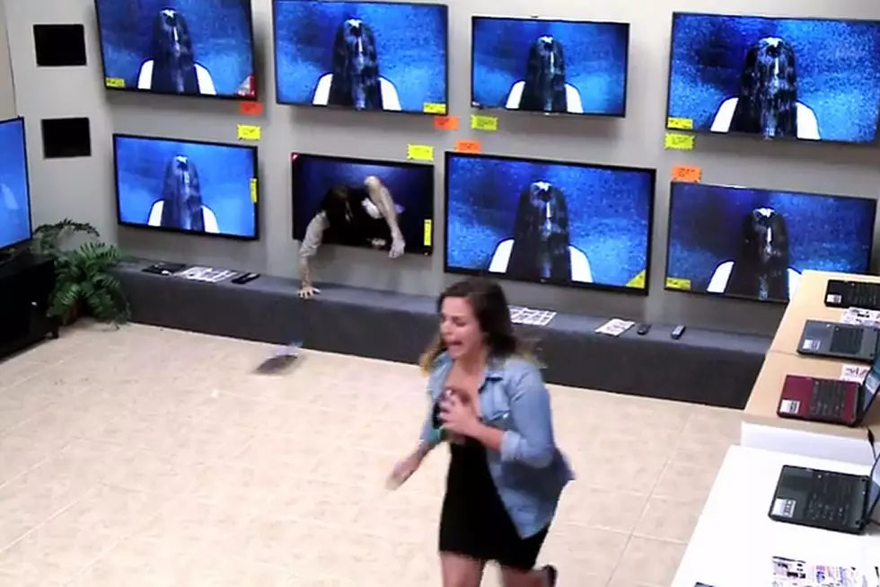 Girl From ‘The Ring’ Climbs Out of TV in Terrifyingly-Executed Prank