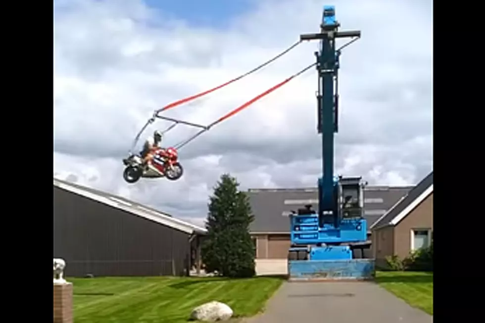 Motorcycle Swing Is a Disaster Waiting to Happen