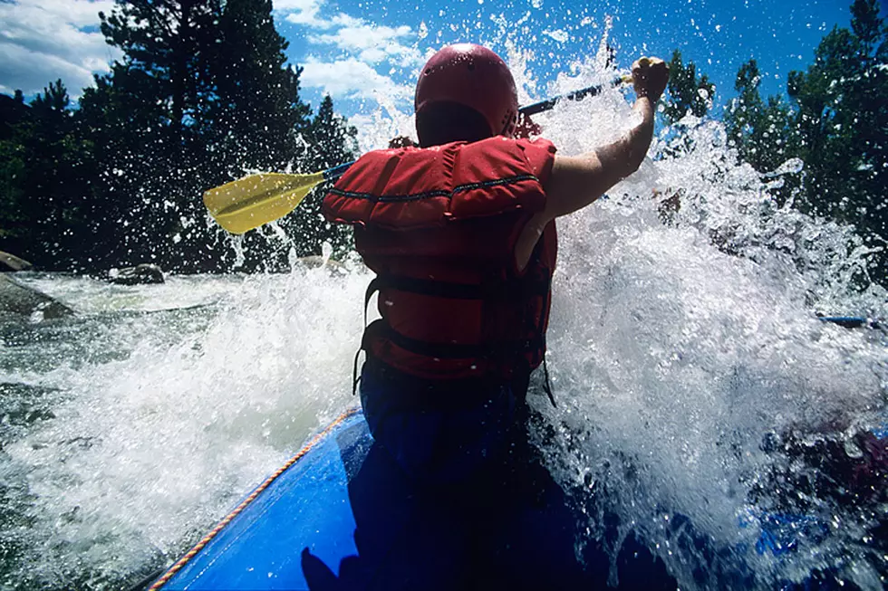 Man Falling Into Wild Rapids Keeps His Beer Perfectly Intact