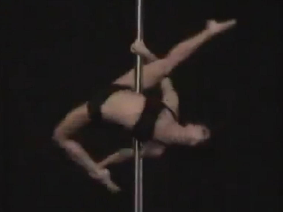Champion Pole Dancer Gives Jaw-Dropping Performance [VIDEO]
