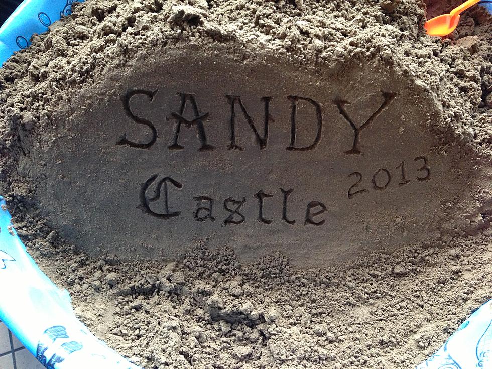 Building A Sandy Castle in Point Pleasant