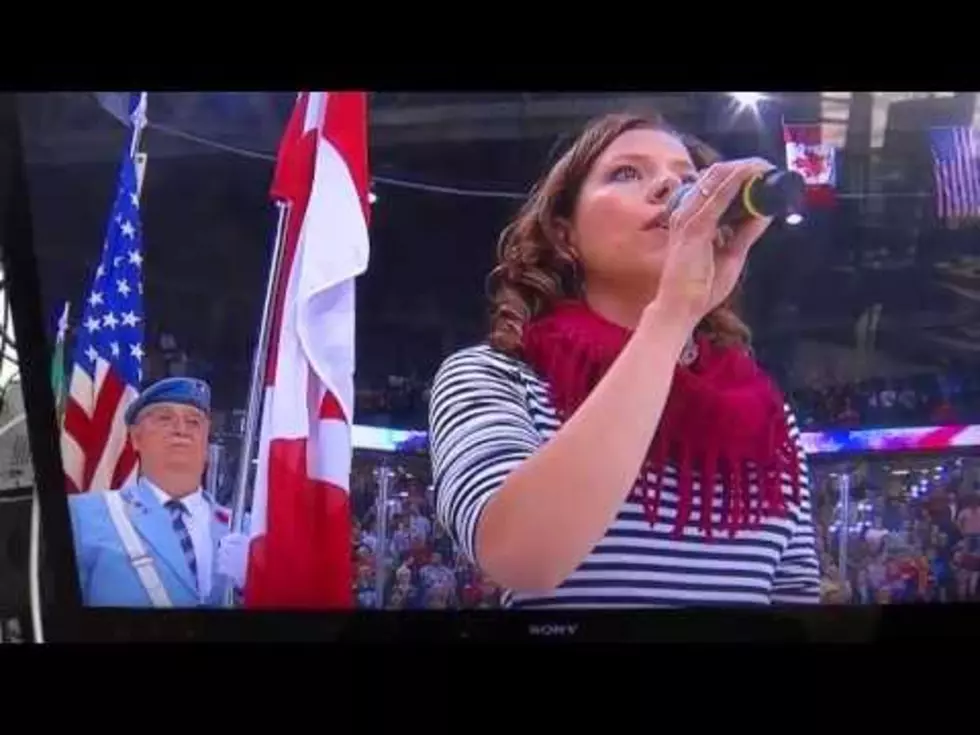 Free Beer & Hot Wings – Is This The Worst Rendition of The National Anthem Ever?