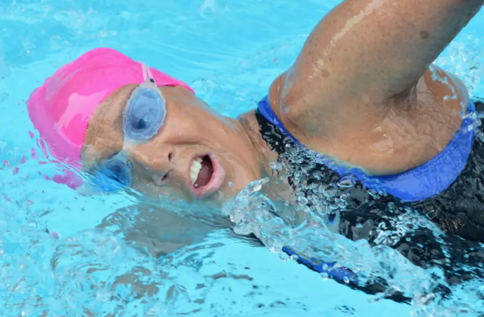 Diana Nyad Swims for Sandy Relief