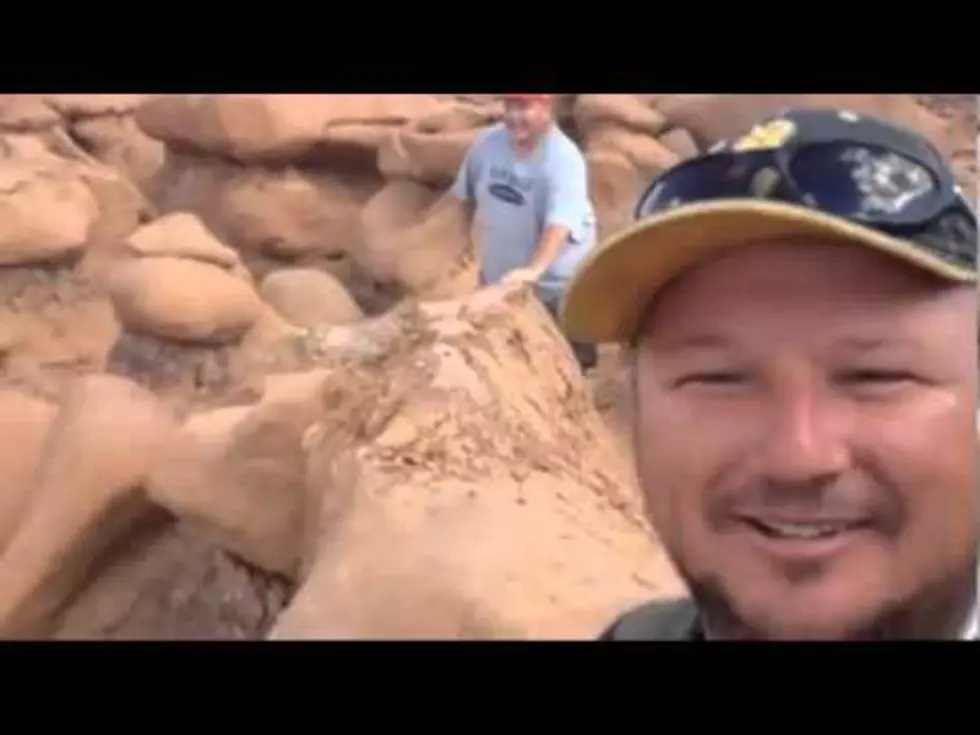 Free Beer &#038; Hot Wings &#8211; These Idiots Knocked Over A Twenty-Million Year Old Rock Formation