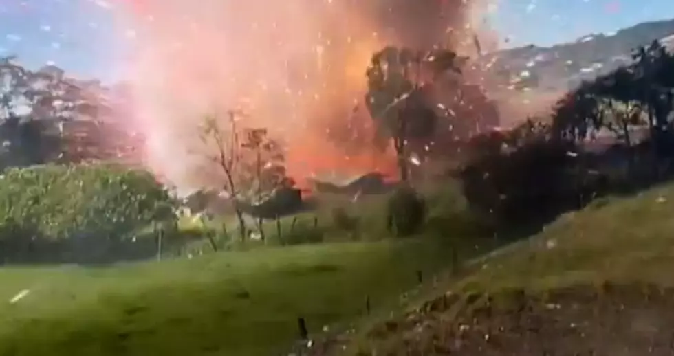 This Is What Happens When A Fireworks Factory Explodes