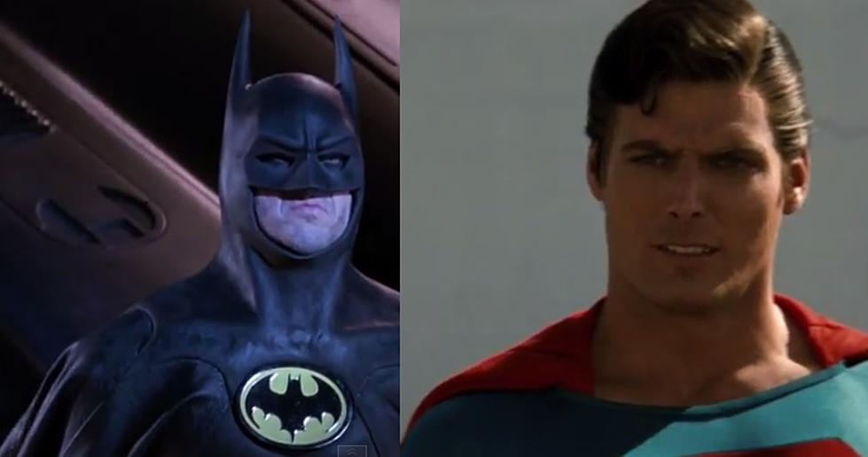 Superman Vs Batman &#8211; Christopher Reeve Takes On Michael Keaton