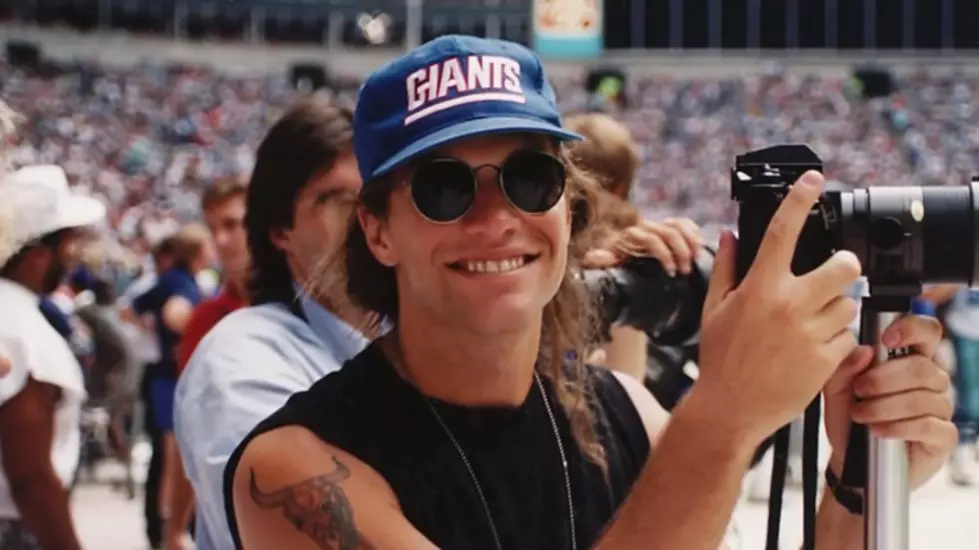 Jon Bon Jovi’s Alter Ego As A New York Giants Cameraman