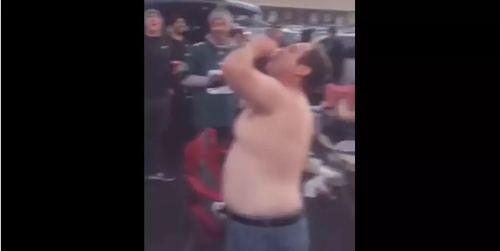 Drunk Eagles Fan Is Super Angry