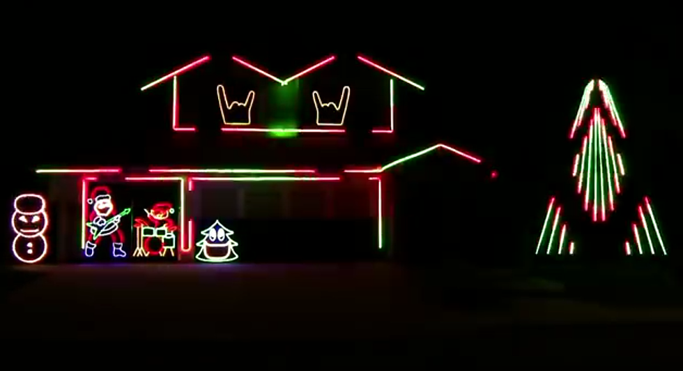 ‘Slayer Bob’ reveals new heavy metal Christmas light displays with Slipknot and Disturbed