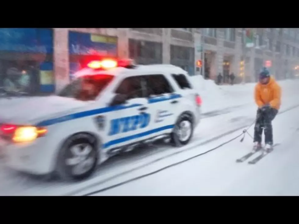 Snowboarding Down The Streets of New York City Looks Amazing