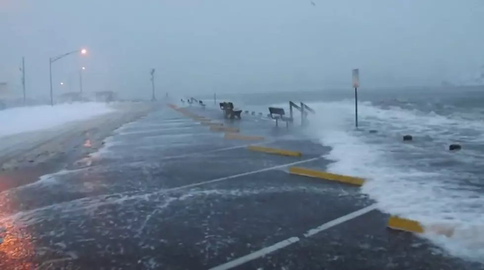 Crazy Footage From A Flooded Point Pleasant Inlet