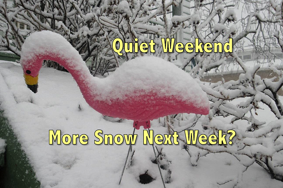 Quiet weekend for NJ &#8230; but a triple-snow threat early next week?