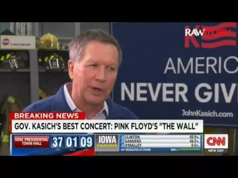 Ohio Governor Will Reunite Pink Floyd if Elected President [VIDEO]