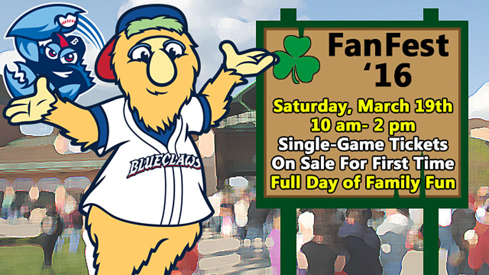 Lakewood BlueClaws FanFest Is Tomorrow!
