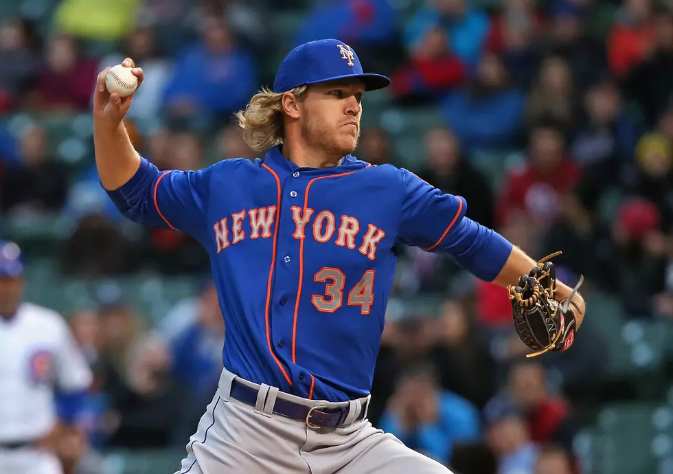NY Met Noah Syndergaard Branded His Catcher With A Fastball