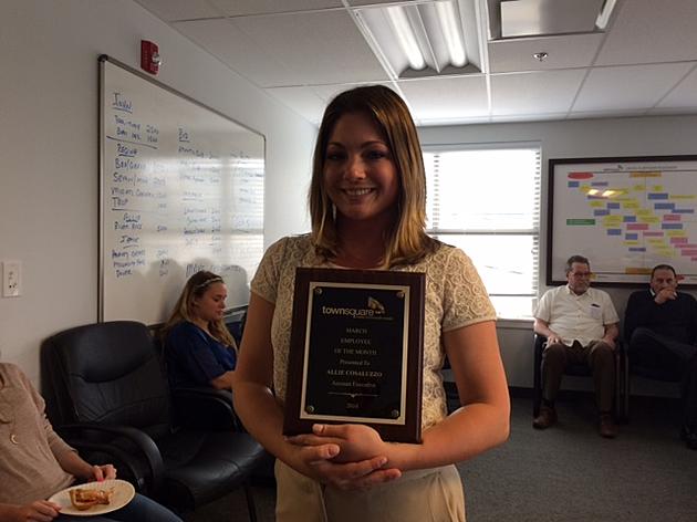 Townsquare Media Honors Allie Cosaluzzo &#8211; March 2016 Employee of the Month