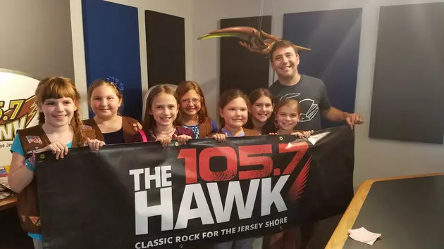 Girls Scouts Paid a Visit to the Hawk&#8217;s Nest Today