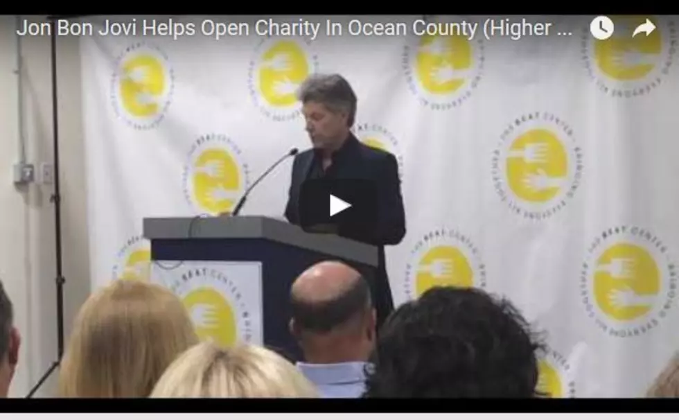 Jon Bon Jovi Visits Ocean County Today To Help Fight Hunger [VIDEO]