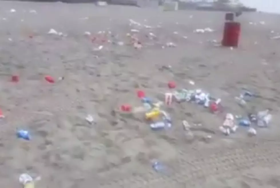 Wildwood Beach Left Trashed After Memorial Day Weekend