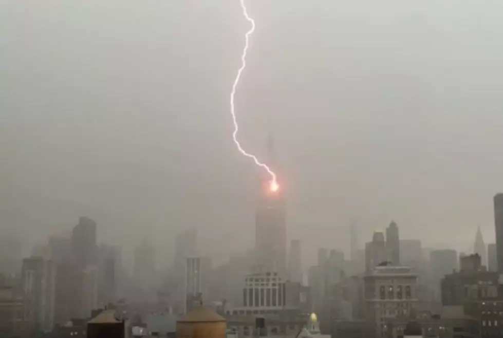 Watch Lightning Strike The Empire State Building