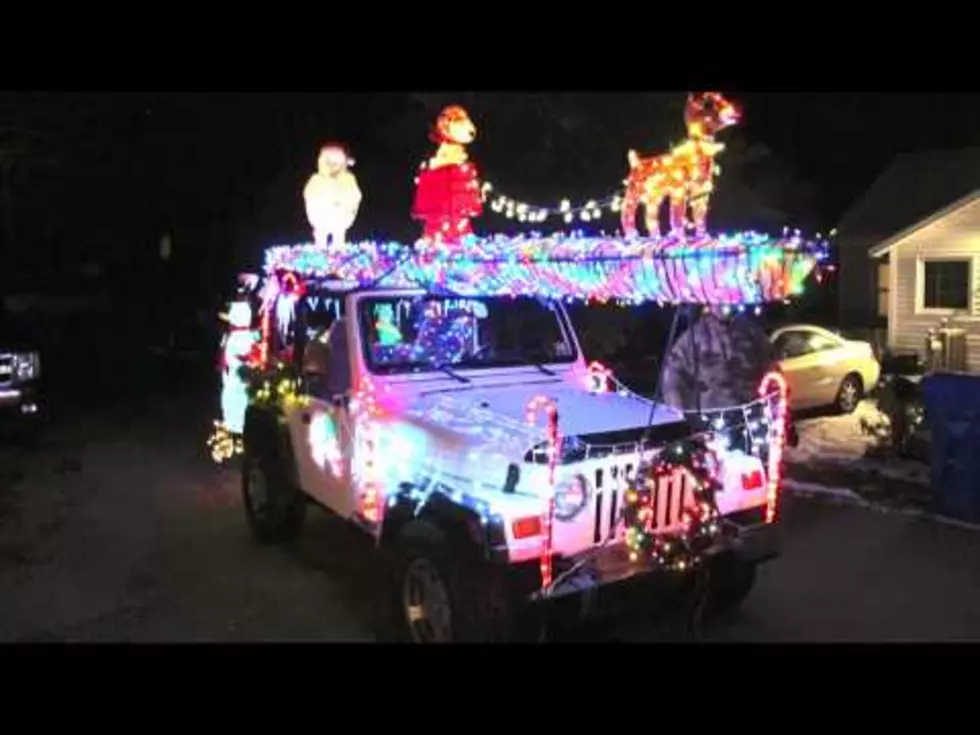 Have You Seen This Christmas Jeep Driving in Point Pleasant?