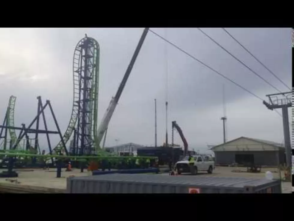 Check Out the Roller Coaster Construction in Seaside Heights
