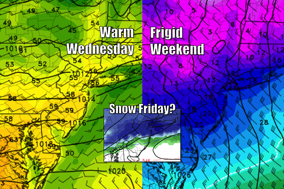 A volatile forecast for NJ, as snow and frigid temps return