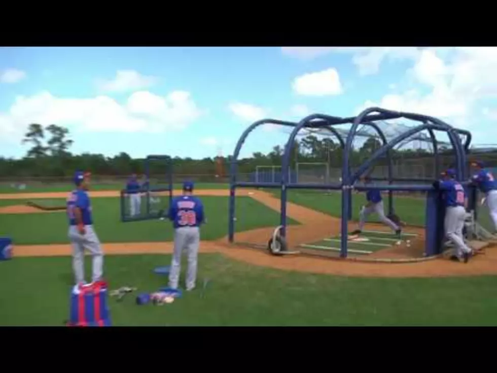 Check Out Tim Tebow Hitting Some Spring Training “Bombs”