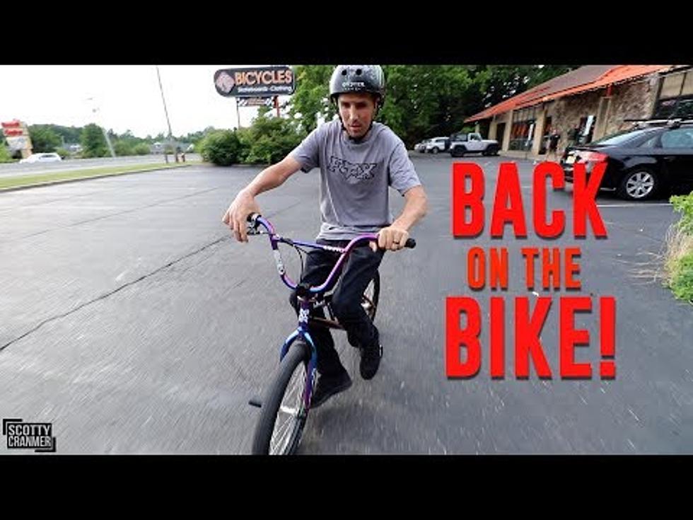 NJ BMX Rider Scotty Cranmer Rides for First Time Since Paralyzing Accident [VIDEO]