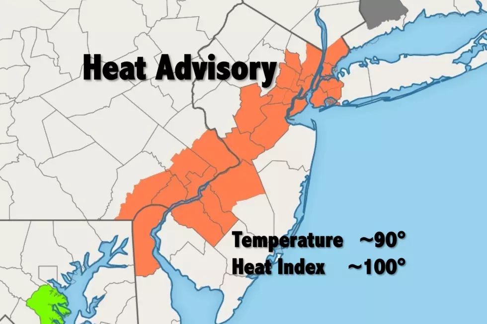 Heat and humidity surges across New Jersey, but only for Tuesday