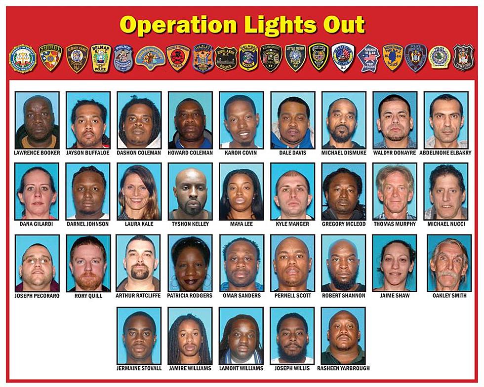 Major Gang Bust Late Tuesday night in Monmouth County yields 29-arrests