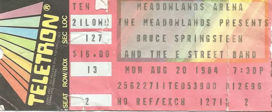 Bruce Springsteen - The legendary ten-show, August '84 stand at Brendan  Byrne Arena culminates in special performances with the Miami Horns and  Stevie Van Zandt, particularly the pitch-perfect cover of Dobie Gray's “